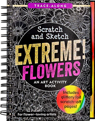 EXTREME FLOWERS SCRATCH & SKETCH