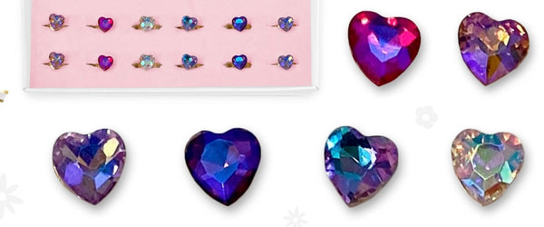 GEM OF MY HEART SPINNER RINGS