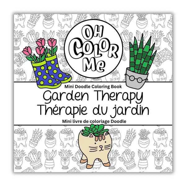 MINI COLORING GARDEN THERAPY