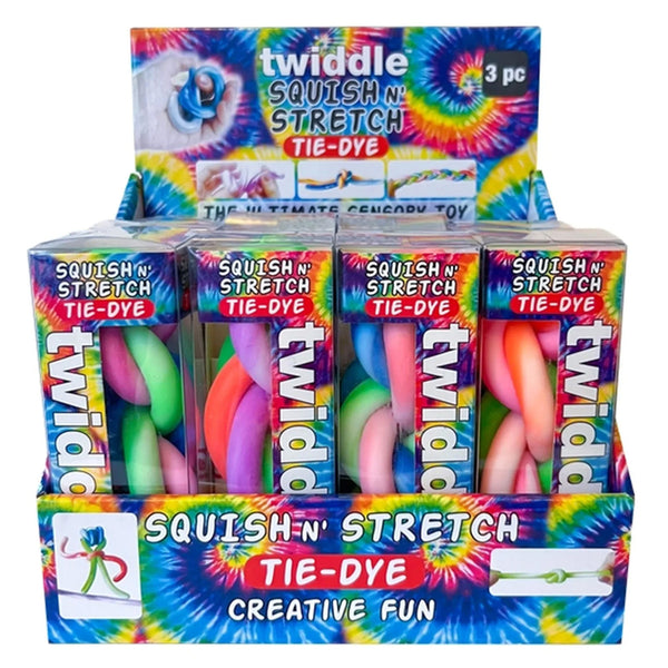 TWIDDLE SQUISHN STRETCH TIE DY