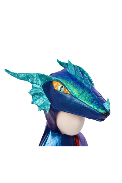 AZURE THE METALLIC DRAGON CAPE