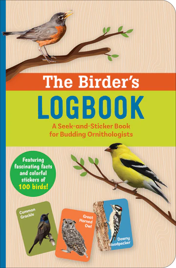 THE BIRDERS LOGBOOK SEE & STICKER