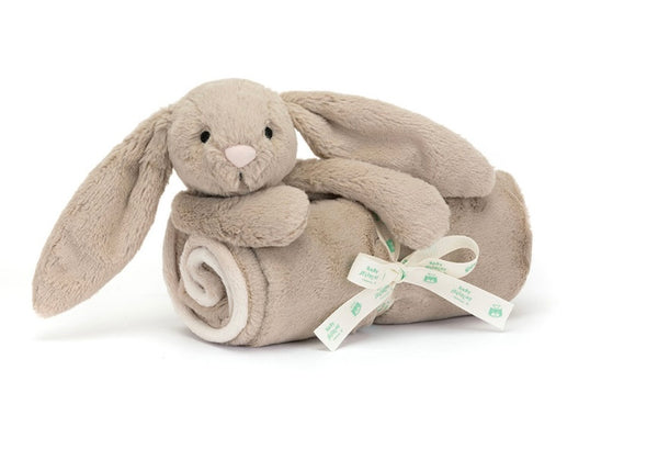 BASHFULL BEIGE BUNNY BLANKIE