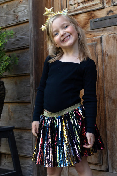 SEQUINS SHOW STOPPER SKIRT 4-6