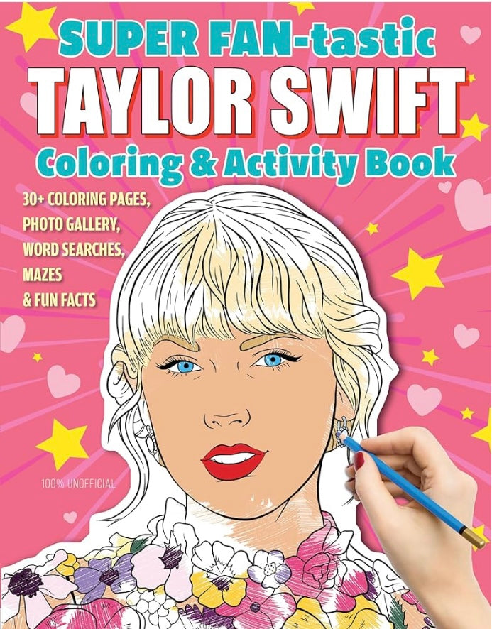 TAYLOR SWIFT COLOURING ACTIVITY