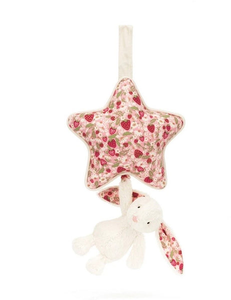 BLOSSOM CREAM BUNNY MUSICAL PULL