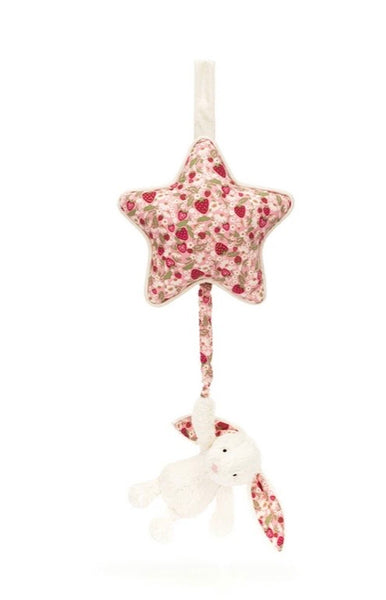 BLOSSOM CREAM BUNNY MUSICAL PULL