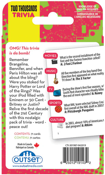 2000S A DECADE TRIVIA