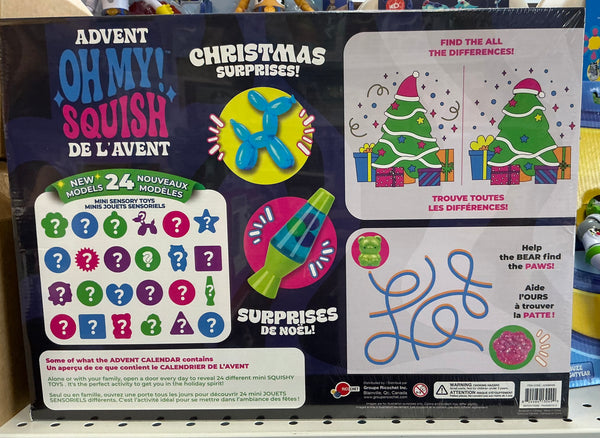 ADVENT CALENDAR OH MY SQUISH