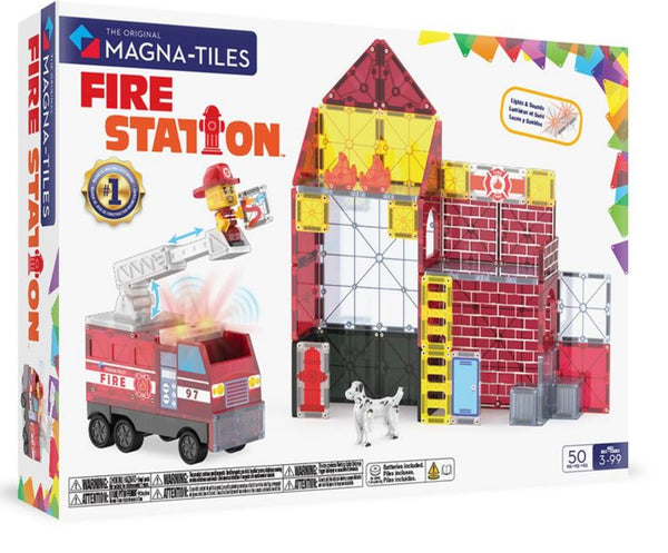 MAGNATILES FIRE STATION