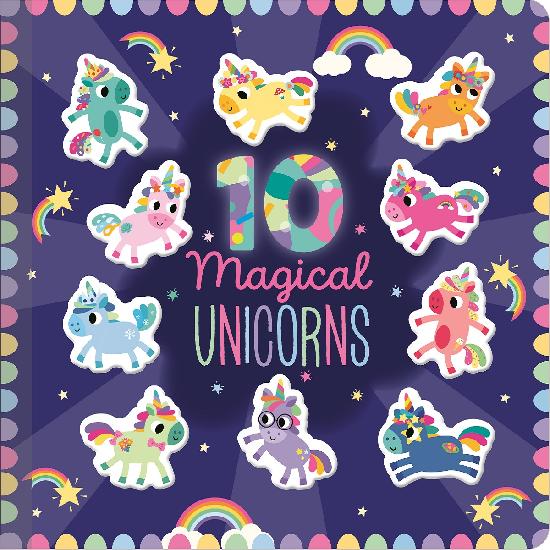 10 MAGICAL UNICORNS BOOK