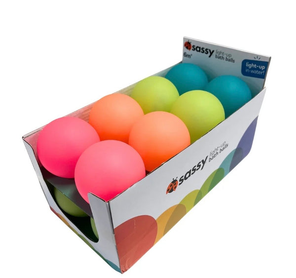 SASSY LIGHT UP BATH BALLS