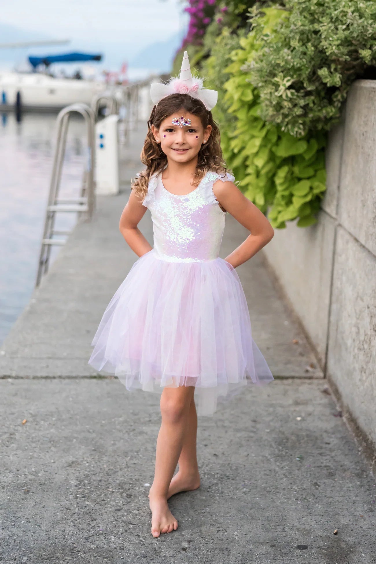 DREAMY UNICORN DRESS 5-6