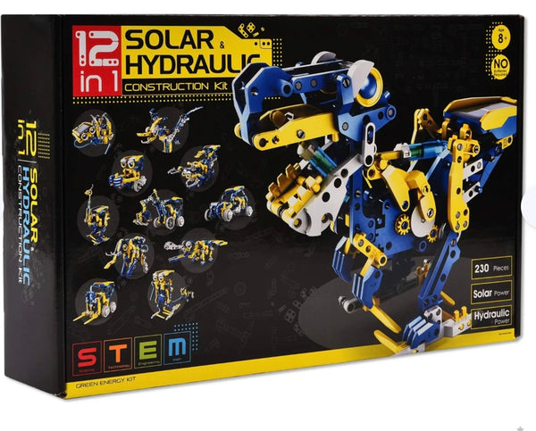 12 N 1 SOLAR & HYDRAULIC ROBOT