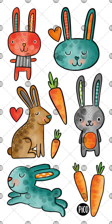 KIDS TATOOS SOFT LITTLE RABBIT – tag-along-toys