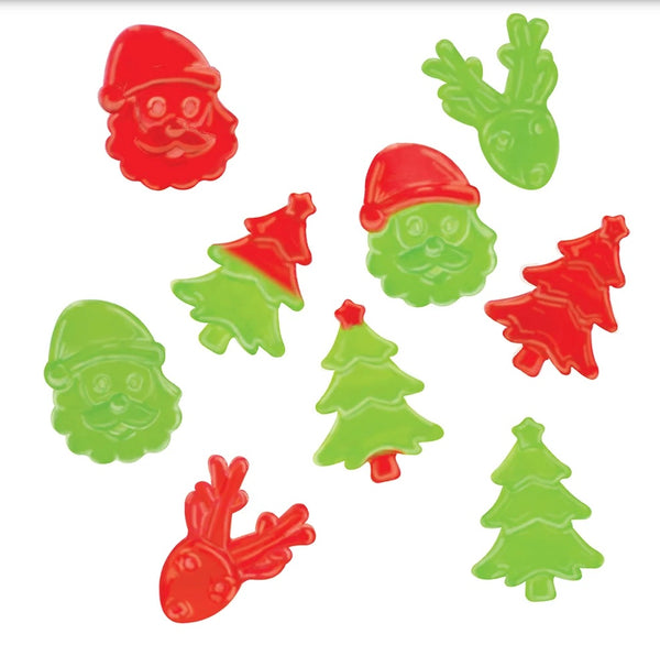 GUMMY CANDY TREES & SANTA