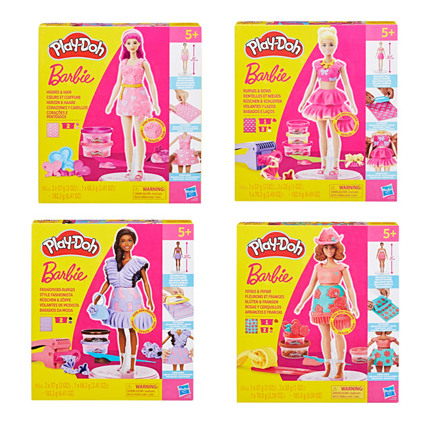 PLAY DOH BARBIE DESIGNER ASST