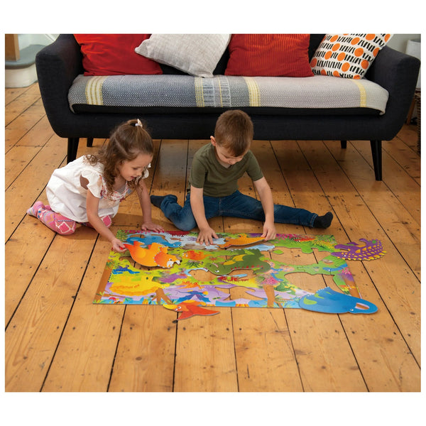 GIANT FLOOR PUZZLE DINOSAURS