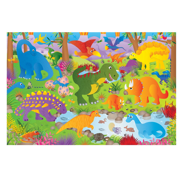 GIANT FLOOR PUZZLE DINOSAURS