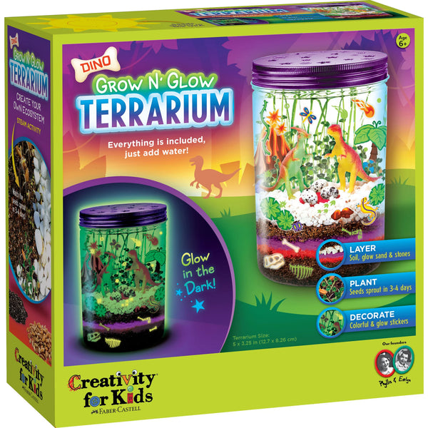 GROW N GLO TERRARIUM DINO