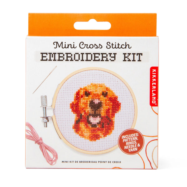 DOG  MINI CROSS STITCH