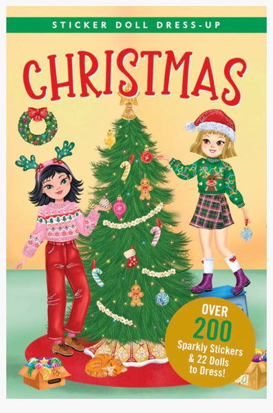 XMAS STICKER DOLL DRESS UP