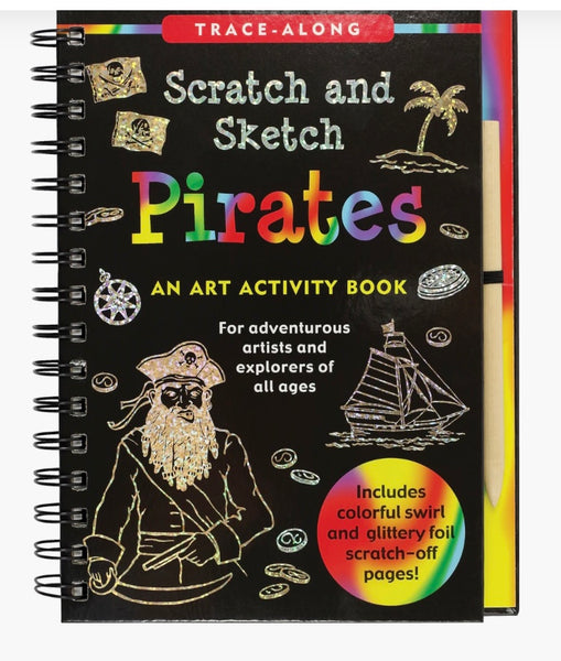 SCRATCH AND SKETCH PIRATES