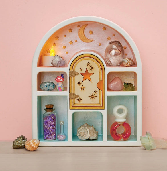PAINT A CURIO SHELF