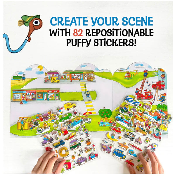 BUSY TOWN PUFFY STICKERS