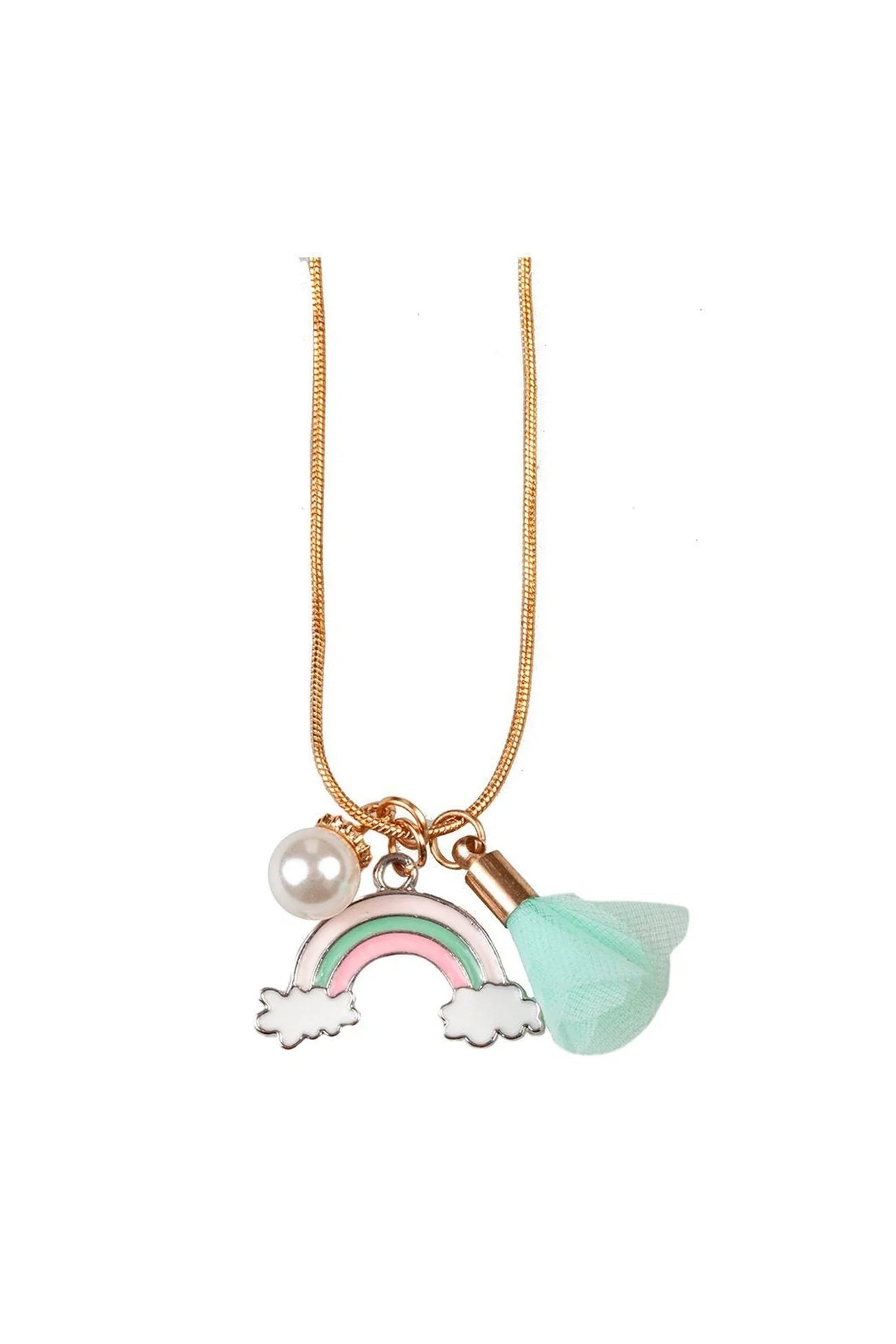 RAINBOW TASSLE NECKLACE