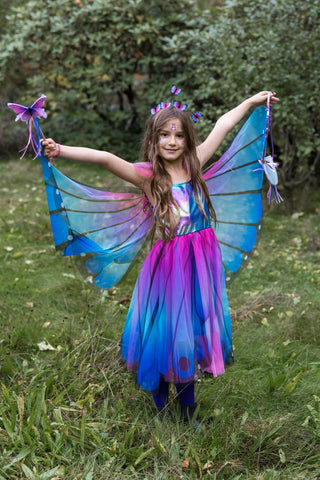 BUTTERFLY TWIRL DRESS PURPLE