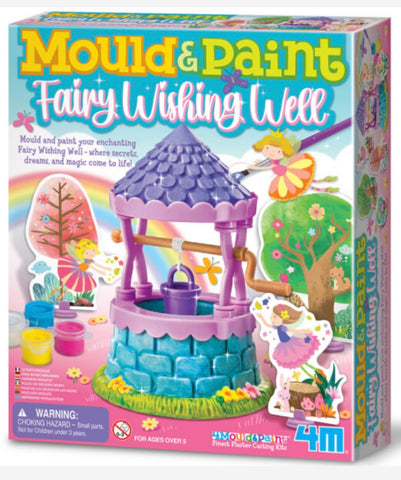 MOULD & PAINT FAIRY WISHING WELL