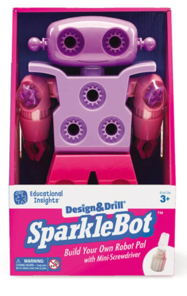 DESIGN AND DRILL SPARKLE BOT
