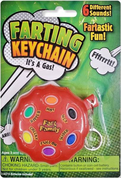 FART SOUND KEYCHAIN