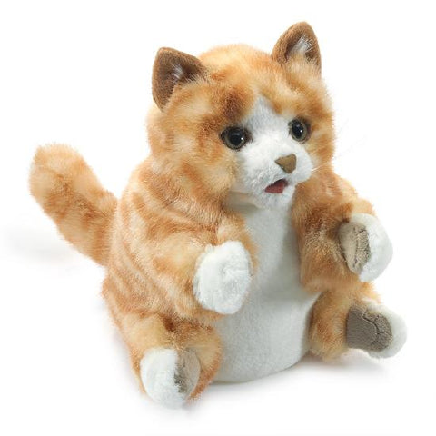 ORANGE TABBY KITTEN PUPPET
