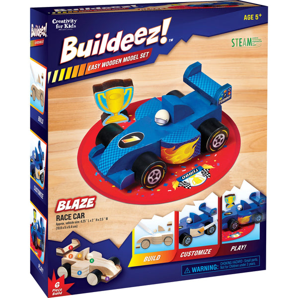 BUILDEEZ RACE CAR BLAZE