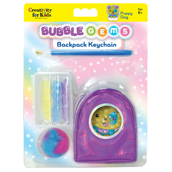BUBBLE GEMS KEY CHAIN PUPPY