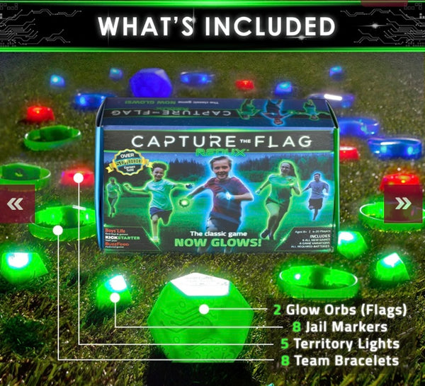 CAPTURE THE FLAG GLOW IN THE DARK