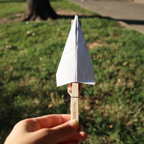 HUCKLEBERRY PAPER PLANE LAUNCH