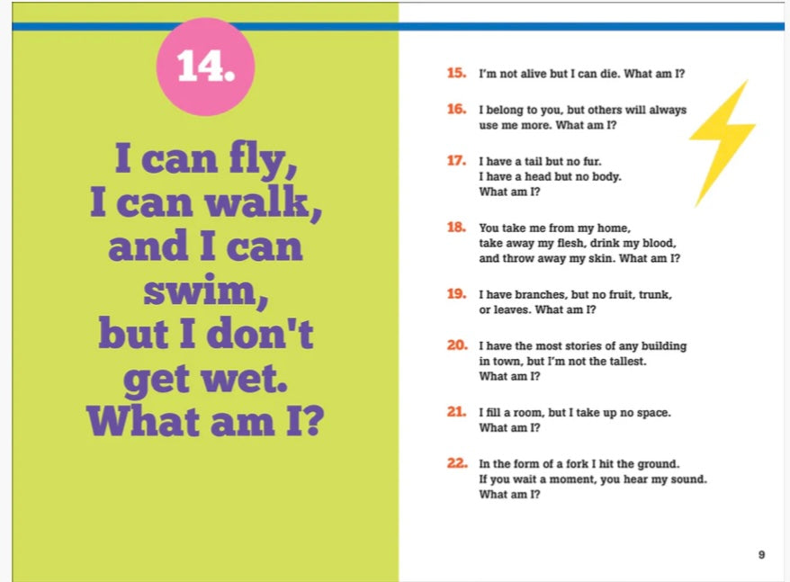 500 RIDDLES FOR CLEVER KIDS – tag-along-toys