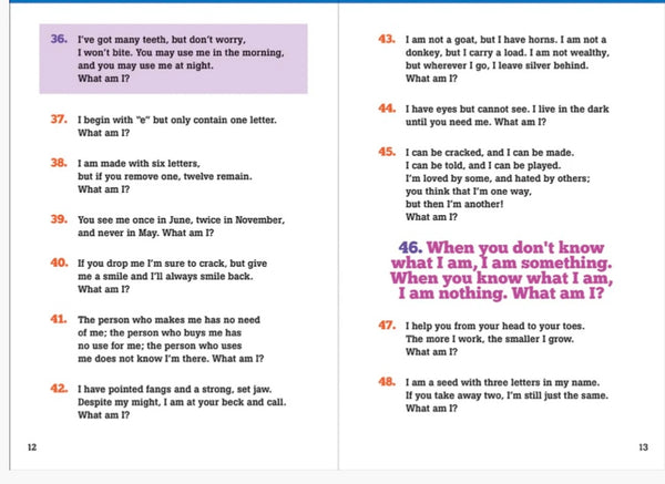 500 RIDDLES FOR CLEVER KIDS