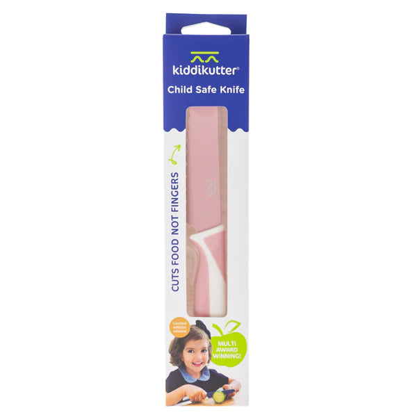 KIDDIKUTTER CHILD SAFE KNIFE BLUSH PINK