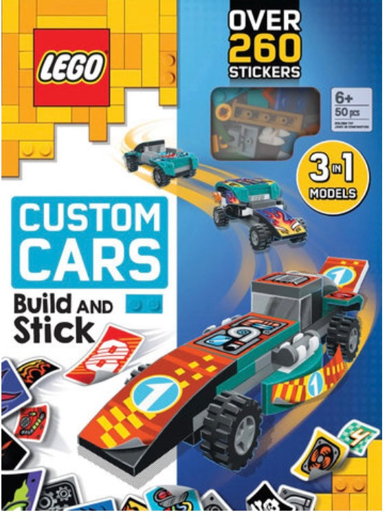 LEGO BOOK CUSTOM CARS