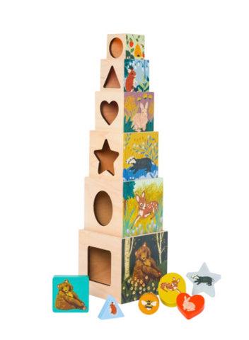 ENCHANTED FOREST STACKING BLOCKS