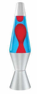 LAVA LAMP RED & BLUE 14.5
