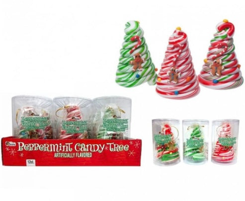 CANDY PEPPERMINT TREE ORNAMENT