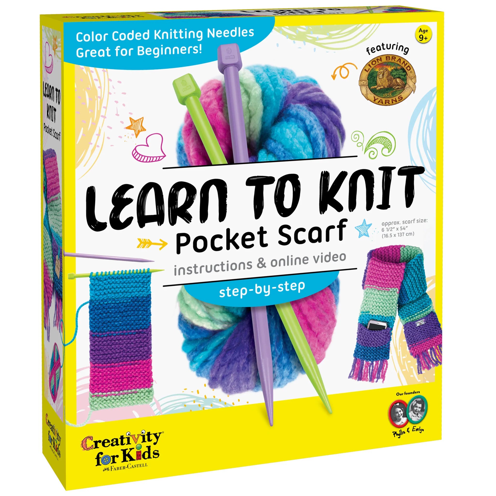 LEARN TO KNOT POCKET SCARF