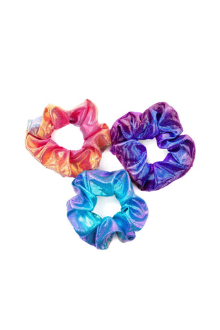 SEASIDE SCRUNCHIES SET OF 3