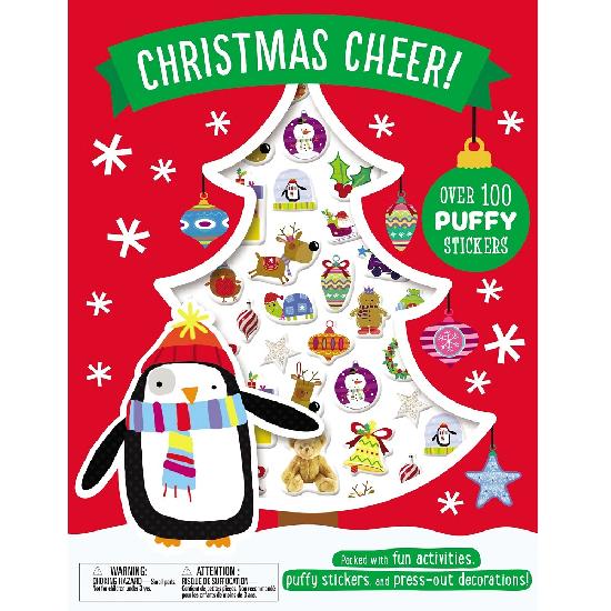 CHRISTMAS CHEER PUFFY STICKERS