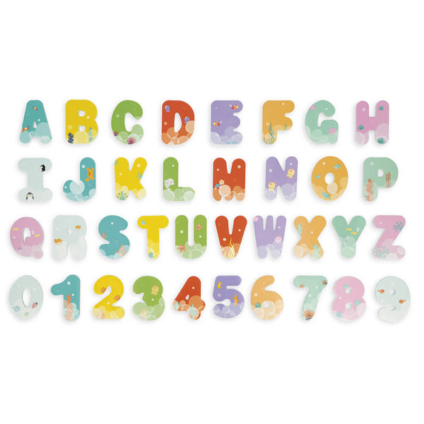 BATH TIME LETTERS & NUMBERS